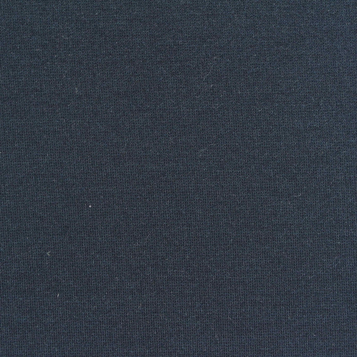 Brushed Polyester Viscose Stretch Ponte Knit Fabric, 350 gsm, 148 cm — Navy