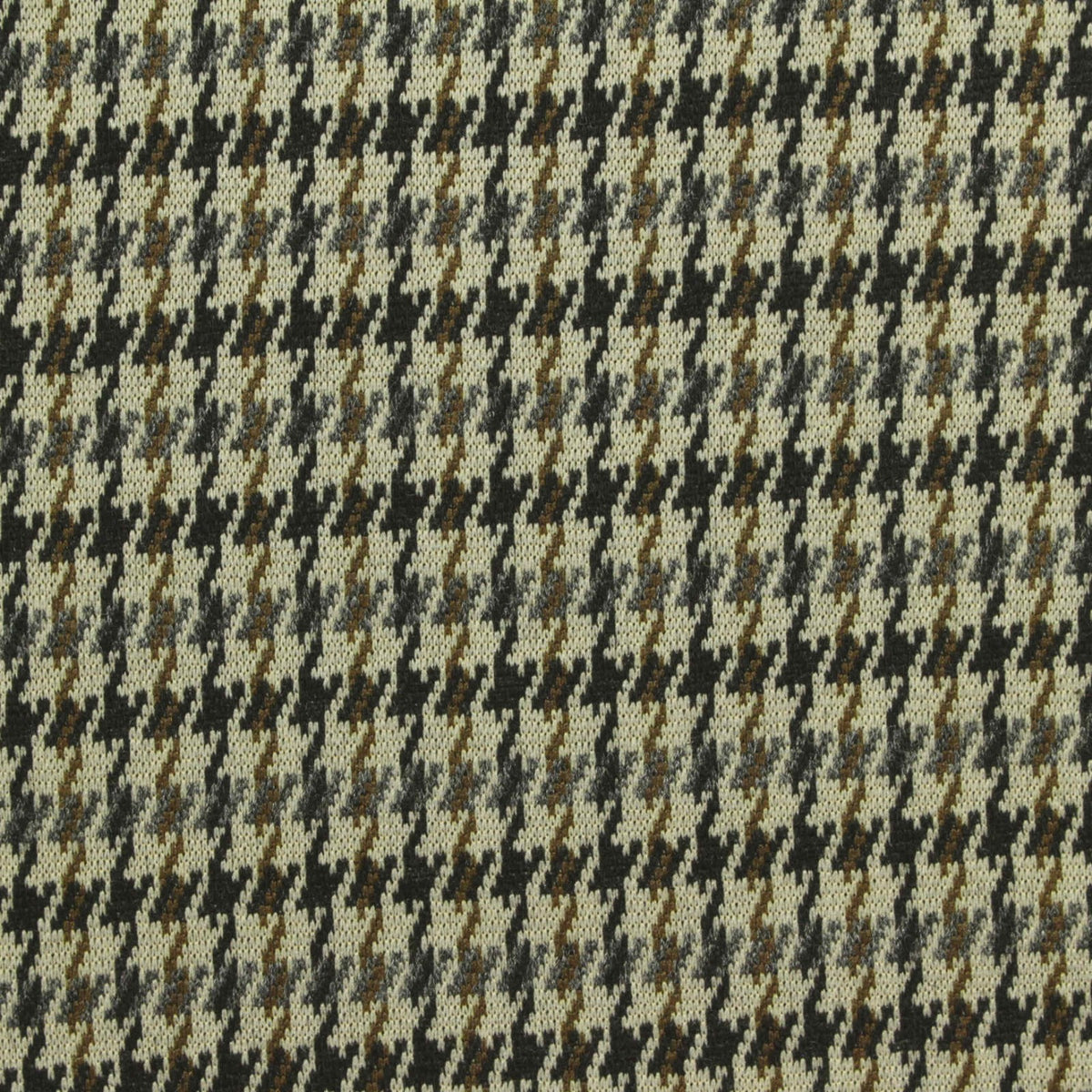 Cream Houndstooth Jacquard, Polyester