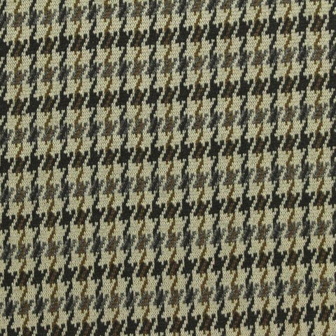 Cream Houndstooth Jacquard, Polyester