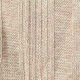 Light Peach Marl Rib Knit, Polyester — texture