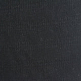 Cotton Polyester Stretch Crepe Fabric, 190 gsm, 130 cm — Black
