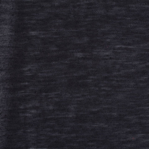 Dark Grey Marl Jersey Knit, Polyester, 85 gsm, 160 cm
