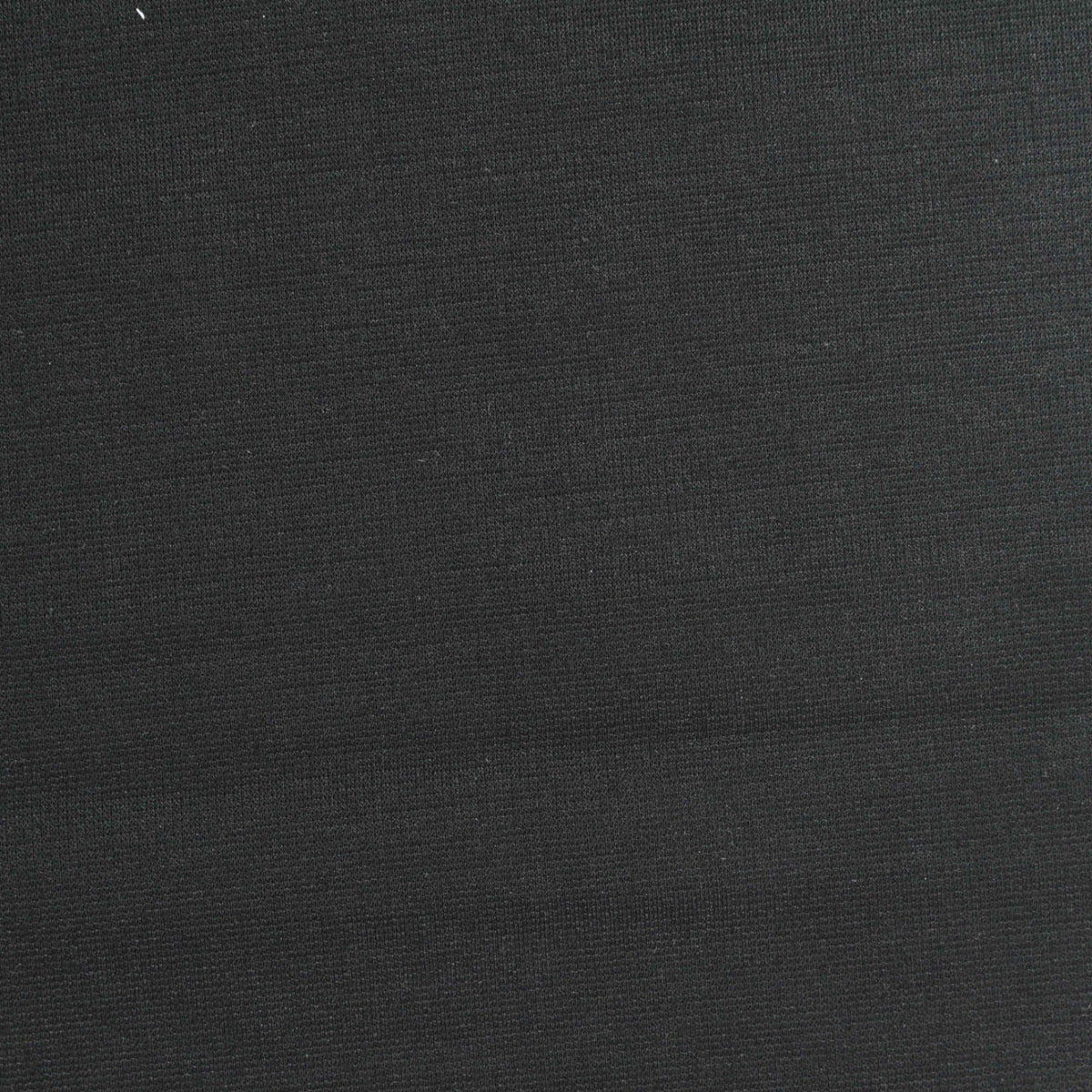 Viscose Nylon Blend Ponte Knit Fabric, 200 gsm, 165 cm — Black