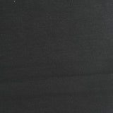 Viscose Nylon Blend Ponte Knit Fabric, 200 gsm, 165 cm — Black