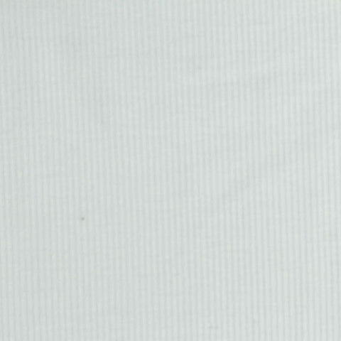 Polyester Stretch Rib Knit Fabric, 280 gsm — White