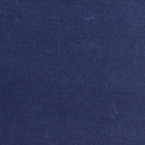 Polyester Acrylic Chunky Knit Fabric, 270 gsm, 180 cm — Navy