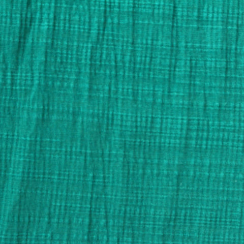 Slub Polyester Viscose Stretch Crepe Fabric, 200 gsm — Green