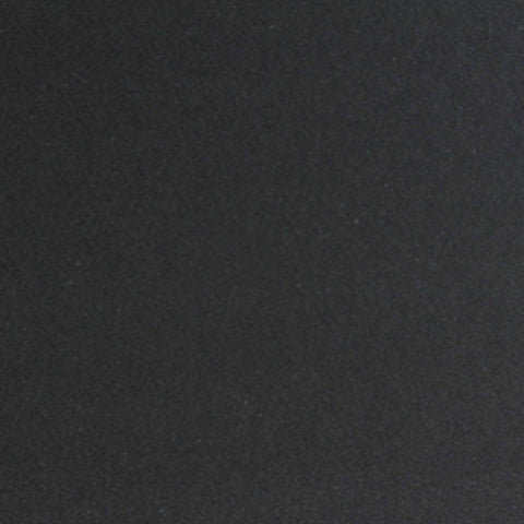 Brushed Polyester Stretch ITY Knit Fabric, 420 gsm — Black