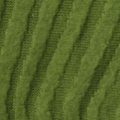 Green Tone-on-Tone Jacquard, Poly-Viscose, 240 gsm
