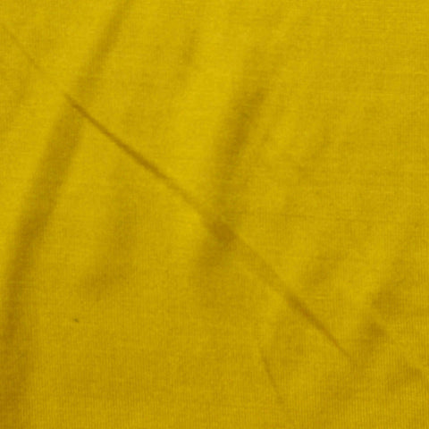 100% Silk Jersey Knit Fabric, 120 gsm, 140 cm — Yellow