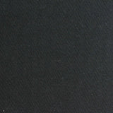 Jacquard Polyester Cotton Stretch Knit Fabric, 340 gsm, 152 cm — Black