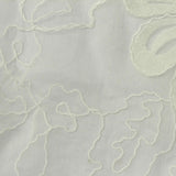 Cream Tone-on-Tone Chiffon, Polyester