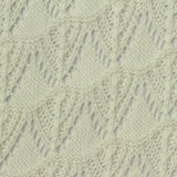 Cream Openwork Pointelle Knit, Poly-Cotton