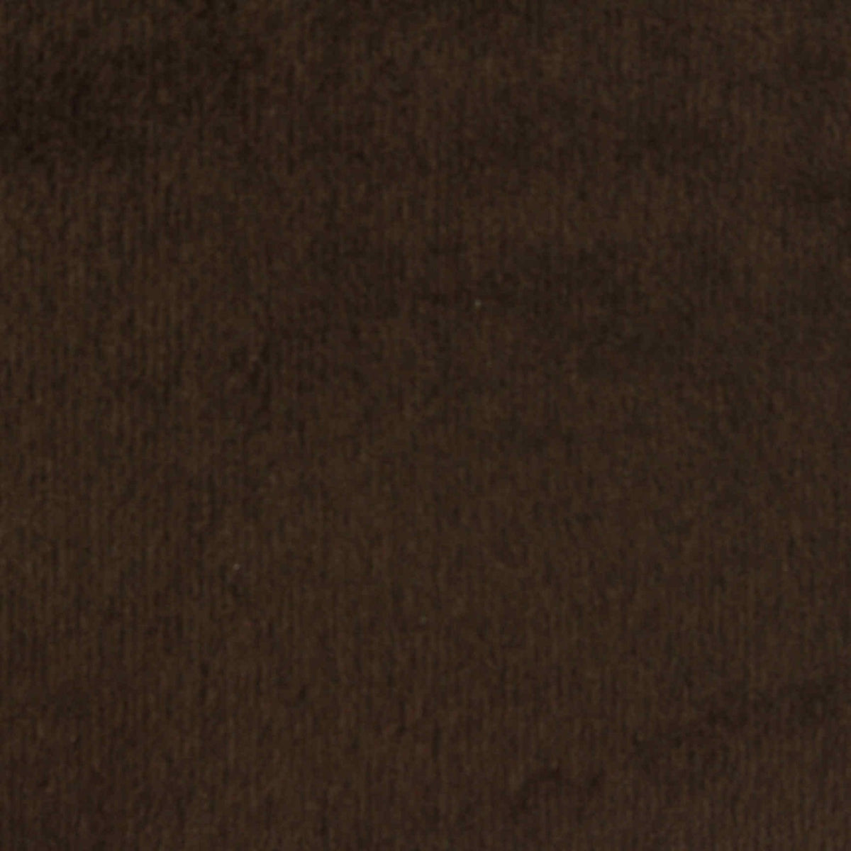 Polyester Cotton Stretch Velvet Fabric, 300 gsm, 155 cm — Brown