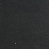 Cotton Polyester Stretch Rib Knit Fabric, 210 gsm, 180 cm — Black