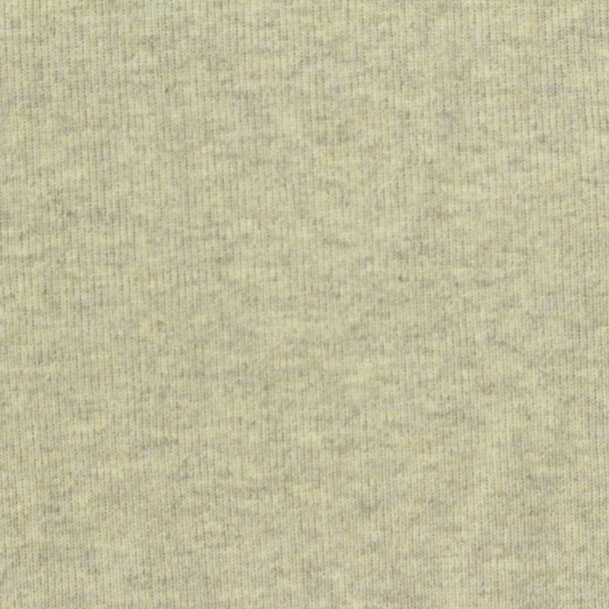 Light Grey Marl Rib Knit, Poly-Cotton, 350 gsm