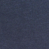 Cotton Piqué Knit Fabric, 310 gsm, 160 cm — Navy — texture