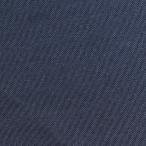 Cotton Piqué Knit Fabric, 310 gsm, 160 cm — Navy