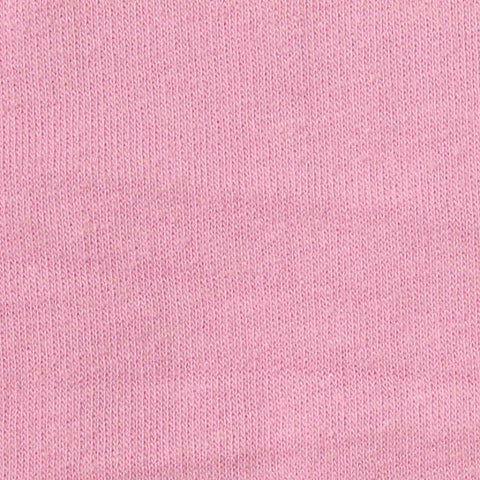 Brushed Cotton Stretch French Terry Fabric, 170 gsm, 160 cm — Pink