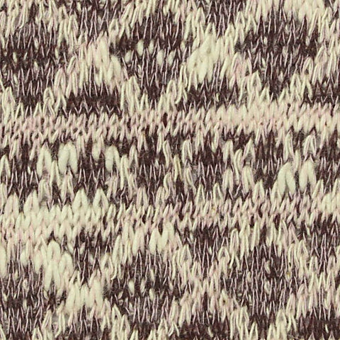 Cream Diamond Chunky Knit, Cotton-Poly