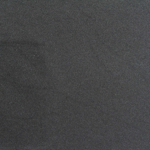 Polyester Stretch Milk Silk Knit Fabric, 180 gsm, 170 cm — Black