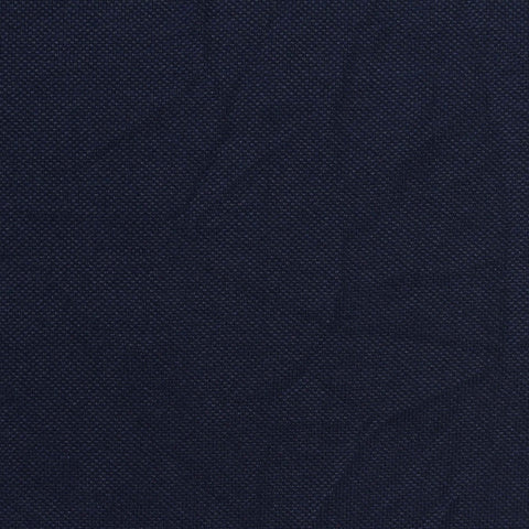 Cotton Polyester Stretch Piqué Knit Fabric, 180 gsm, 180 cm — Navy, ref EF-264777