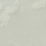 Off-White Floral Jacquard, Polyester — texture