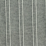 Black Vertical-Stripe Jersey Knit, Cotton
