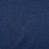 Polyester Cotton Jersey Knit Fabric, 150 gsm, 155 cm — Navy