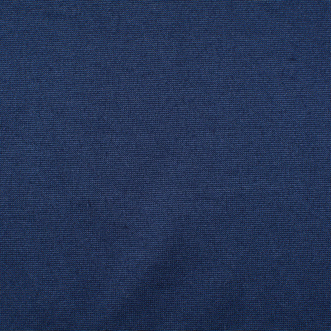 Polyester Cotton Jersey Knit Fabric, 150 gsm, 155 cm — Navy