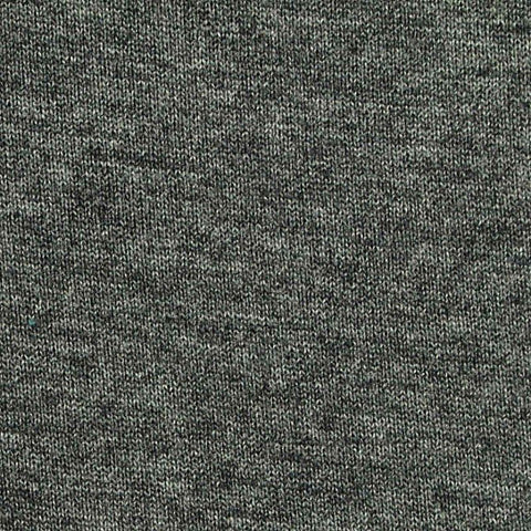 Heathered Grey Marl Jersey Knit, Poly-Cotton, 168 gsm