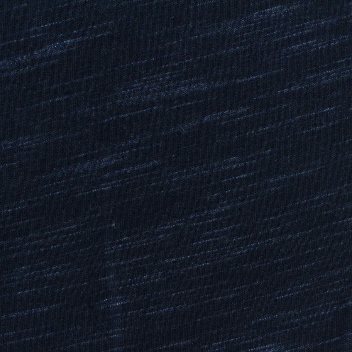 Dark Blue Marl Jersey Knit, Cotton-Poly, 167 gsm