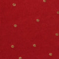 Brushed Polyester Stretch Chunky Knit Fabric, 180 gsm, 155 cm — Red