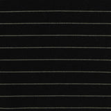 Black Pinstripe Ponte Knit, Nylon-Viscose