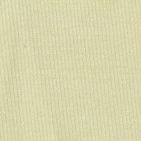 Brushed Polyester Viscose Stretch Rib Knit Fabric, 250 gsm, 165 cm — Yellow
