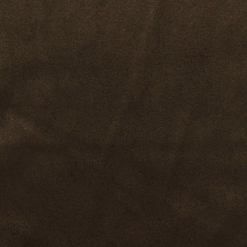100% Polyester Faux Suede Fabric, 160 gsm, 145 cm — Brown