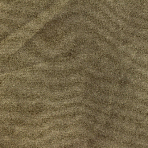 100% Polyester Faux Suede Fabric, 130 gsm, 145 cm — Khaki