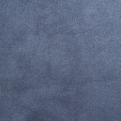 Blue-Grey Heathered-Marl Faux Suede, Polyester