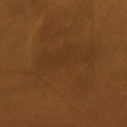 Polyester Stretch Faux Suede Fabric, 350 gsm, 145 cm — Brown