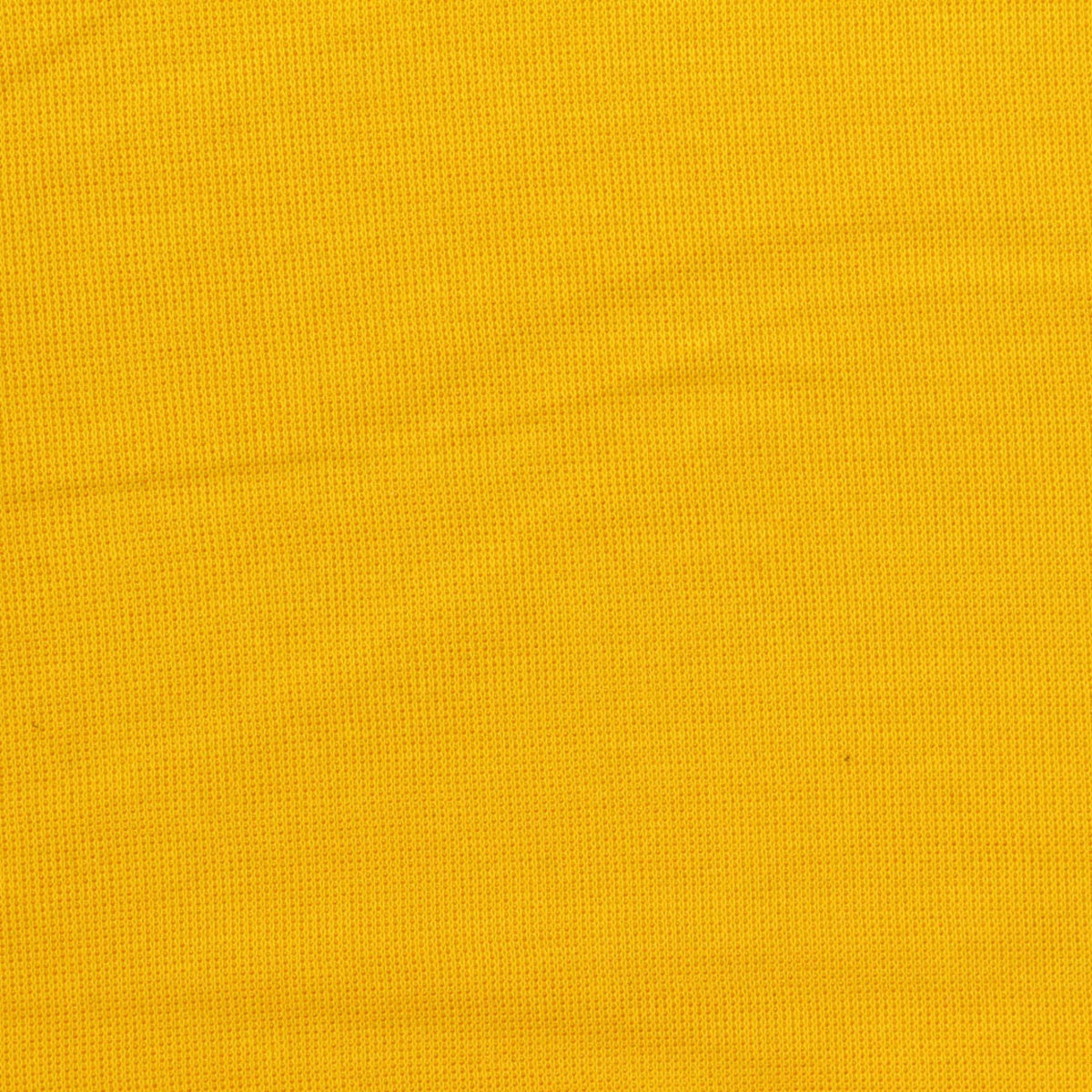 Polyester Cotton Scuba Knit Fabric, 350 gsm, 185 cm — Yellow