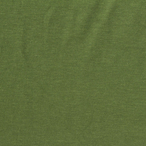 100% Cotton Jersey Knit Fabric, 125 gsm, 155 cm — Green
