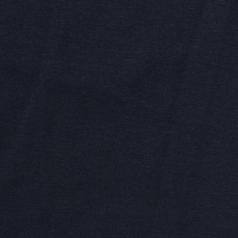 100% Cotton Jersey Knit Fabric, 135 gsm, 155 cm — Navy