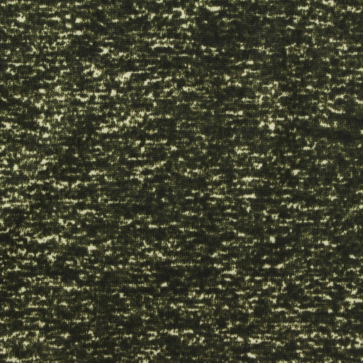 Dark Green Marl Jersey Knit, Polyester, 150 gsm, 155 cm, ref EF-264895