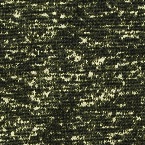 Dark Green Marl Jersey Knit, Polyester, 150 gsm, 155 cm, ref EF-264895