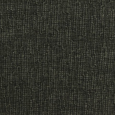 Dark Grey Marl Interlock Knit, Polyester, 285 gsm