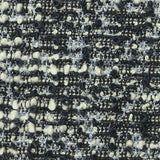 Black Marl Bouclé, Poly-Cotton — texture