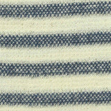 Cream Stripes Bouclé, Cotton-Poly — texture