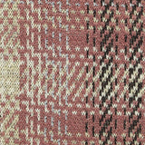 Cream Bold-Plaid Jacquard, Polyester — texture