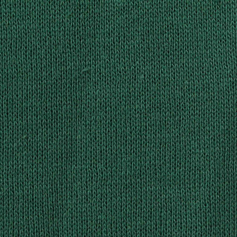 Brushed Polyester Cotton French Terry Fabric, 170 gsm, 155 cm — Green