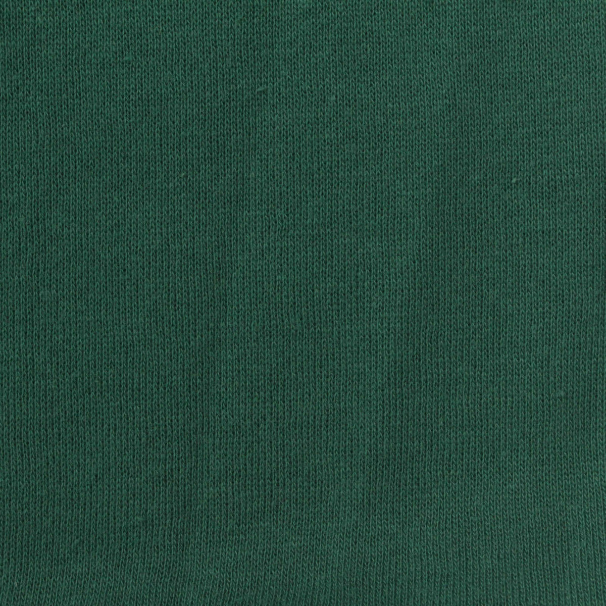 Brushed Polyester Cotton French Terry Fabric, 170 gsm, 155 cm — Green